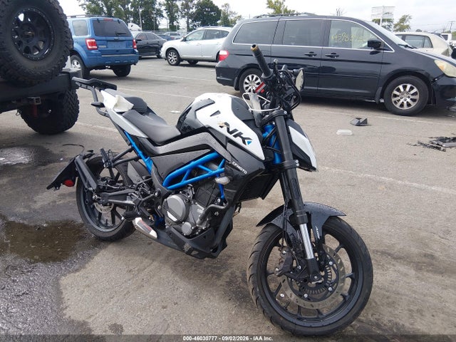 Aukcja sprzedaży 2025 Cf Moto 300nk, vin: LCEPDPL13S6001210, numer aukcji: 46030777