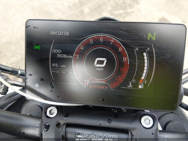 Aukcja sprzedaży 2025 Cf Moto 300nk, vin: LCEPDPL13S6001210, numer aukcji: 46030777