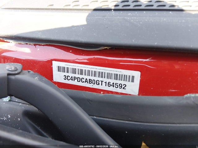 Aukcja sprzedaży 2016 Dodge Journey Se, vin: 3C4PDCAB0GT164592, numer aukcji: 46030782