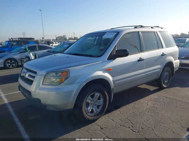 Продажа на аукционе авто 2007 Honda Pilot Lx, vin: 5FNYF28167B018900, номер лота: 46030810