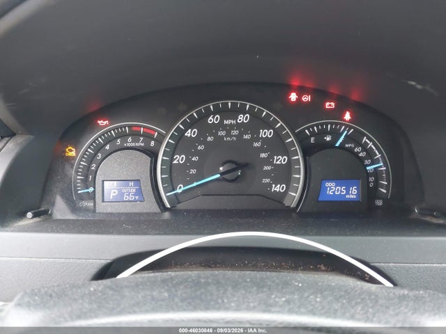 2012 Toyota Camry Le მანქანა იყიდება აუქციონზე, vin: 4T4BF1FK5CR250743, აუქციონის ნომერი: 46030846