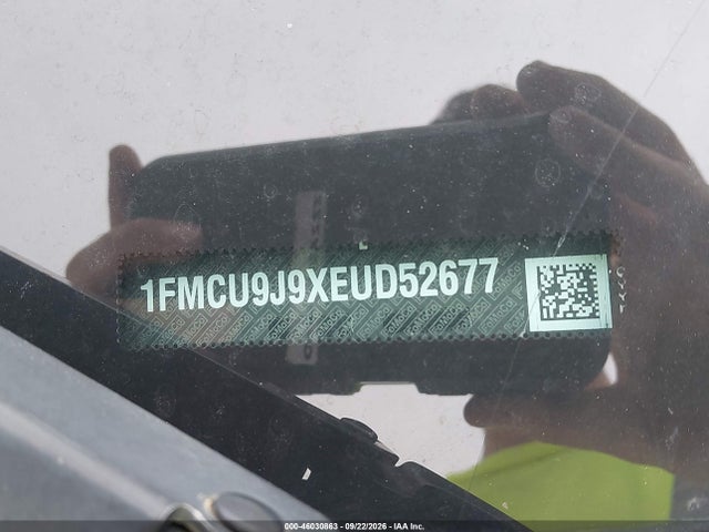 2014 Ford Escape Titanium მანქანა იყიდება აუქციონზე, vin: 1FMCU9J9XEUD52677, აუქციონის ნომერი: 46030863