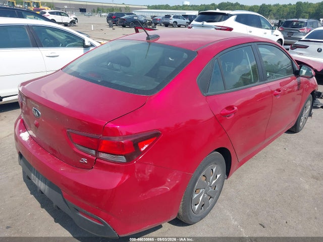 2020 Kia Rio S მანქანა იყიდება აუქციონზე, vin: 3KPA24ADXLE299385, აუქციონის ნომერი: 46030865