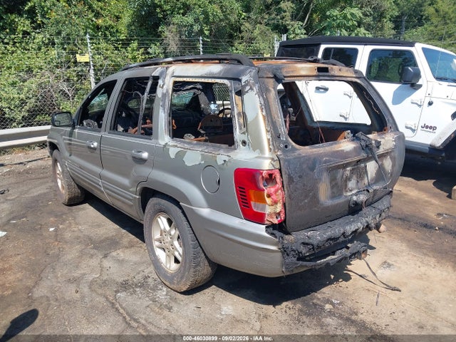 Aukcja sprzedaży 2000 Jeep Grand Cherokee Limited, vin: 1J4G258N1YC402216, numer aukcji: 46030899