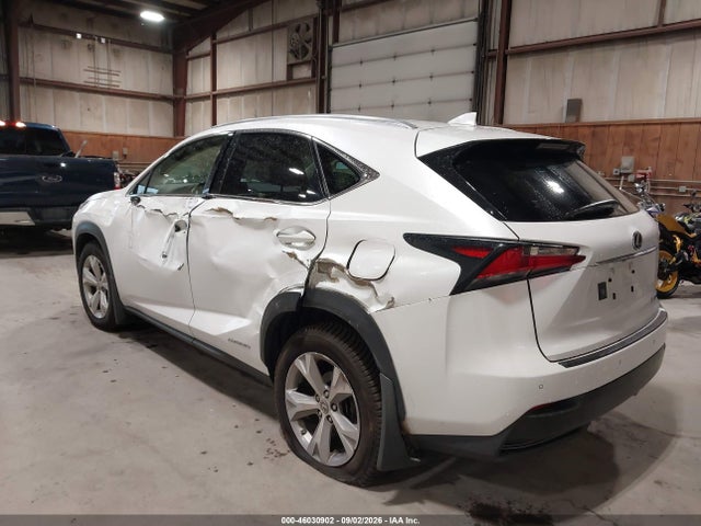 Продаж на аукціоні авто 2017 Lexus Nx 300h, vin: JTJBJRBZ5H2066594, номер лоту: 46030902