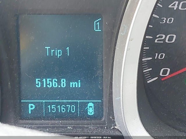 2011 Chevrolet Equinox Lt მანქანა იყიდება აუქციონზე, vin: 2CNFLNEC1B6273732, აუქციონის ნომერი: 46030911