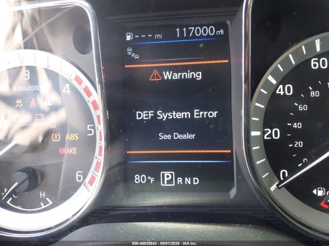 2019 Nissan Titan Xd Sv Diesel მანქანა იყიდება აუქციონზე, vin: 1N6BA1F41KN510012, აუქციონის ნომერი: 46030943