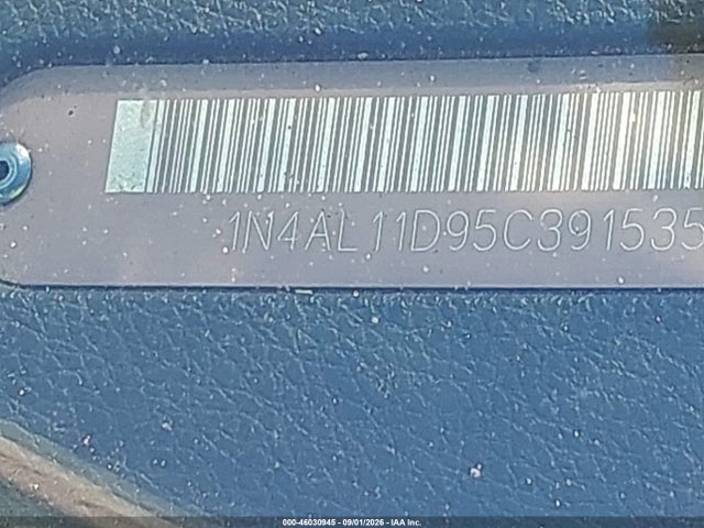 Продаж на аукціоні авто 2005 Nissan Altima 2.5 S, vin: 1N4AL11D95C391535, номер лоту: 46030945