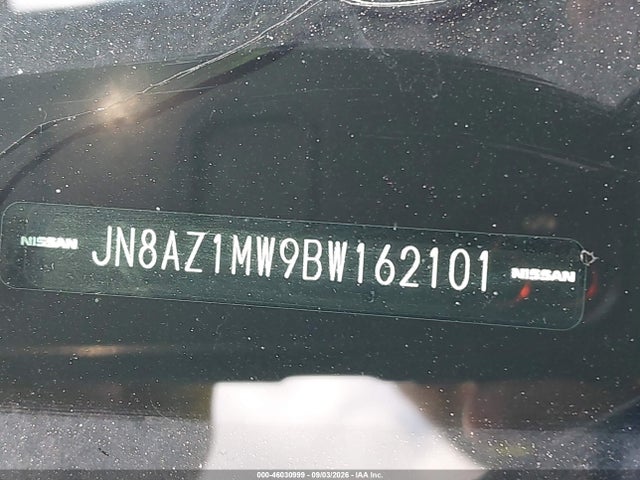 Продаж на аукціоні авто 2011 Nissan Murano Le, vin: JN8AZ1MW9BW162101, номер лоту: 46030999
