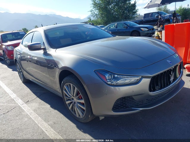 Продажа на аукционе авто 2016 Maserati Ghibli S Q4, vin: ZAM57RTA6G1168445, номер лота: 46031043