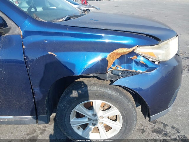 Продажа на аукционе авто 2013 Toyota Highlander, vin: 5TDZA3EH1DS038229, номер лота: 46031048