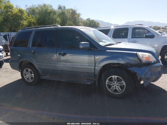 46031059 :رقم المزاد ، 2HKYF18515H509239 vin ، 2005 Honda Pilot Ex-l مزاد بيع