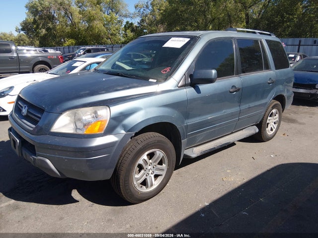 46031059 :رقم المزاد ، 2HKYF18515H509239 vin ، 2005 Honda Pilot Ex-l مزاد بيع