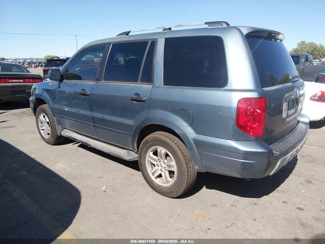 46031059 :رقم المزاد ، 2HKYF18515H509239 vin ، 2005 Honda Pilot Ex-l مزاد بيع