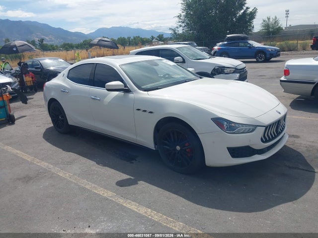 Продажа на аукционе авто 2018 Maserati Ghibli, vin: ZAM57XSA1J1293219, номер лота: 46031087