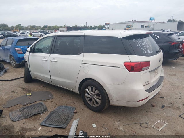 Aukcja sprzedaży 2018 Kia Sedona Lx, vin: KNDMB5C11J6376928, numer aukcji: 46031112