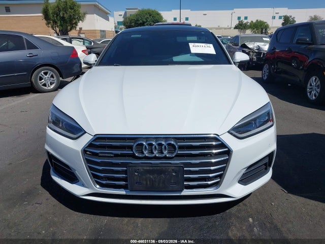 2018 Audi A5 Sportback Premium Plus მანქანა იყიდება აუქციონზე, vin: WAUBNCF52JA134239, აუქციონის ნომერი: 46031136