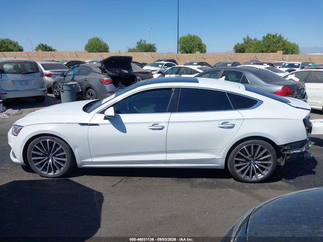 2018 Audi A5 Sportback Premium Plus მანქანა იყიდება აუქციონზე, vin: WAUBNCF52JA134239, აუქციონის ნომერი: 46031136