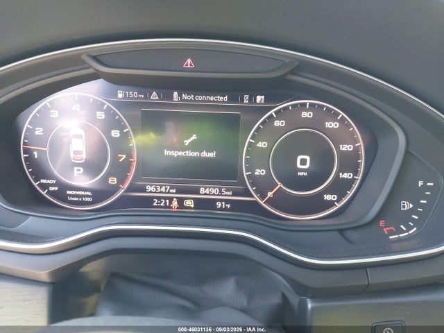 2018 Audi A5 Sportback Premium Plus მანქანა იყიდება აუქციონზე, vin: WAUBNCF52JA134239, აუქციონის ნომერი: 46031136