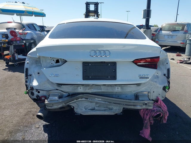 2018 Audi A5 Sportback Premium Plus მანქანა იყიდება აუქციონზე, vin: WAUBNCF52JA134239, აუქციონის ნომერი: 46031136