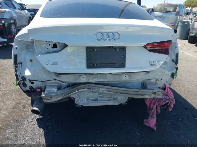 2018 Audi A5 Sportback Premium Plus მანქანა იყიდება აუქციონზე, vin: WAUBNCF52JA134239, აუქციონის ნომერი: 46031136