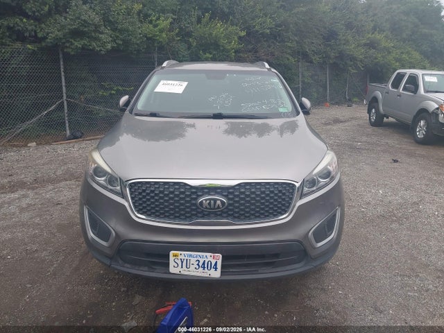 2018 Kia Sorento 2.4l Lx მანქანა იყიდება აუქციონზე, vin: 5XYPG4A33JG411589, აუქციონის ნომერი: 46031226