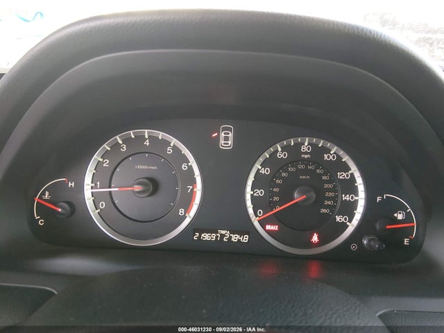 46031230 :رقم المزاد ، 1HGCP25449A157071 vin ، 2009 Honda Accord 2.4 Lx-p مزاد بيع