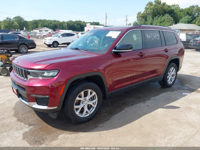 Продажа на аукционе авто 2021 Jeep Grand Cherokee L Limited 4x4, vin: 1C4RJKBG4M8128632, номер лота: 46031249