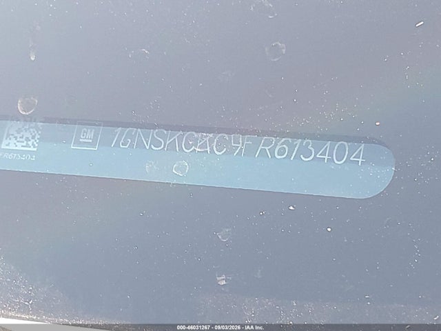 Aukcja sprzedaży 2015 Chevrolet Tahoe K1500 Ltz, vin: 1GNSKCKC9FR613404, numer aukcji: 46031267