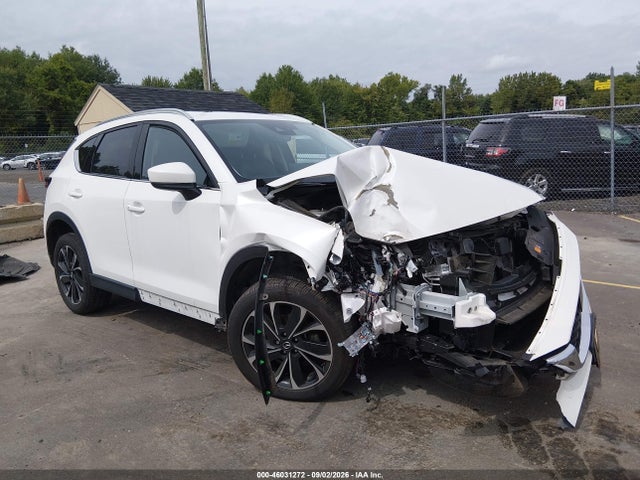2022 Mazda Cx-5 Premium Plus მანქანა იყიდება აუქციონზე, vin: JM3KFBEM5N0618282, აუქციონის ნომერი: 46031272