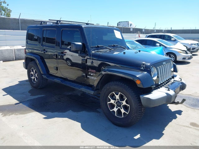 2016 Jeep Wrangler Unlimited Sahara მანქანა იყიდება აუქციონზე, vin: 1C4HJWEG5GL170646, აუქციონის ნომერი: 46031277
