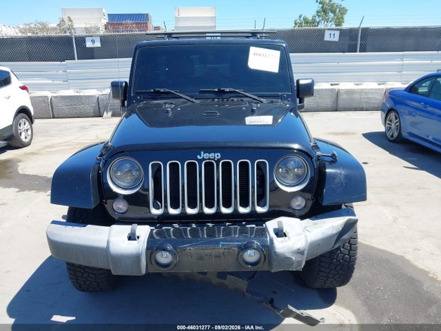 2016 Jeep Wrangler Unlimited Sahara მანქანა იყიდება აუქციონზე, vin: 1C4HJWEG5GL170646, აუქციონის ნომერი: 46031277