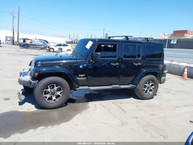 2016 Jeep Wrangler Unlimited Sahara მანქანა იყიდება აუქციონზე, vin: 1C4HJWEG5GL170646, აუქციონის ნომერი: 46031277