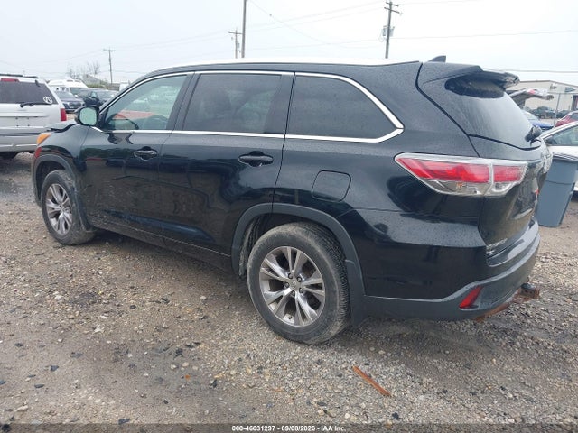 Toyota Highlander Xle V6 2014 5TDJKRFH7ES069014 Image 3