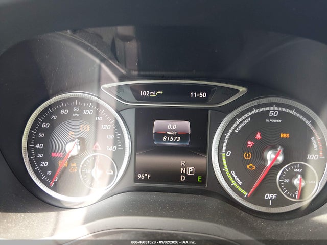 Продажа на аукционе авто 2017 Mercedes-benz B 250e, vin: WDDVP9AB5HJ014994, номер лота: 46031320