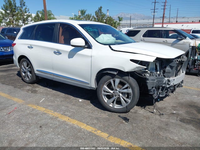 2013 Infiniti Jx35 მანქანა იყიდება აუქციონზე, vin: 5N1AL0MN5DC301221, აუქციონის ნომერი: 46031352