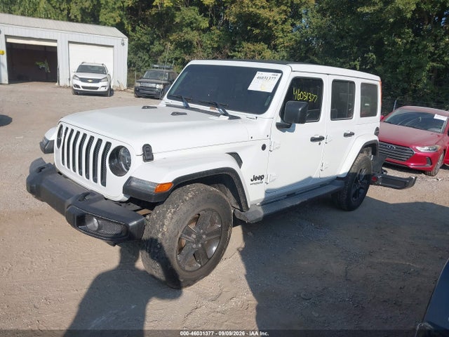 Продаж на аукціоні авто 2022 Jeep Wrangler Unlimited Sahara Altitude 4x4, vin: 1C4HJXEG4NW156416, номер лоту: 46031377