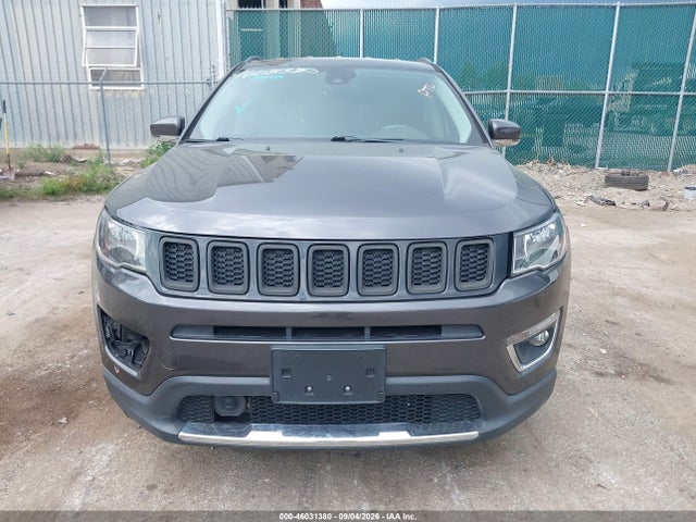 46031380 :رقم المزاد ، 3C4NJCCB9JT406851 vin ، 2018 Jeep Compass Limited Fwd مزاد بيع