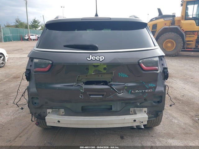 46031380 :رقم المزاد ، 3C4NJCCB9JT406851 vin ، 2018 Jeep Compass Limited Fwd مزاد بيع
