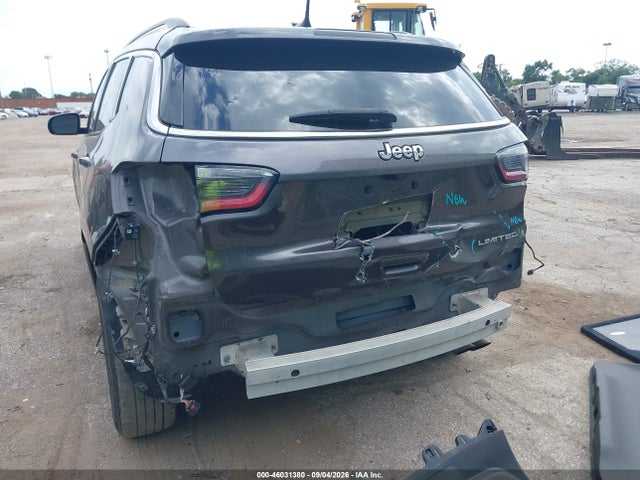 46031380 :رقم المزاد ، 3C4NJCCB9JT406851 vin ، 2018 Jeep Compass Limited Fwd مزاد بيع