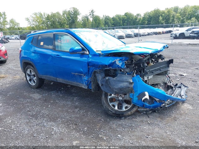 Продажа на аукционе авто 2020 Jeep Compass Limited 4x4, vin: 3C4NJDCB3LT215418, номер лота: 46031384