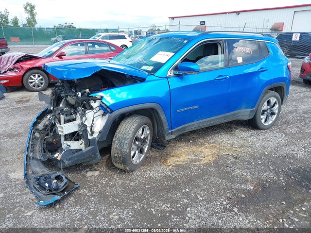 Продажа на аукционе авто 2020 Jeep Compass Limited 4x4, vin: 3C4NJDCB3LT215418, номер лота: 46031384