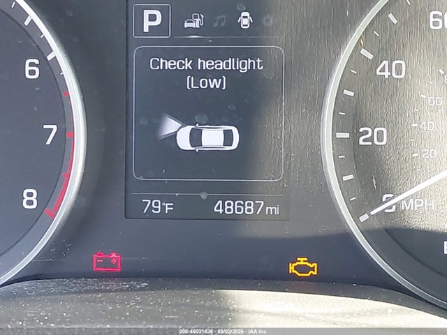 2018 Hyundai Elantra Sel მანქანა იყიდება აუქციონზე, vin: 5NPD84LF0JH309313, აუქციონის ნომერი: 46031430