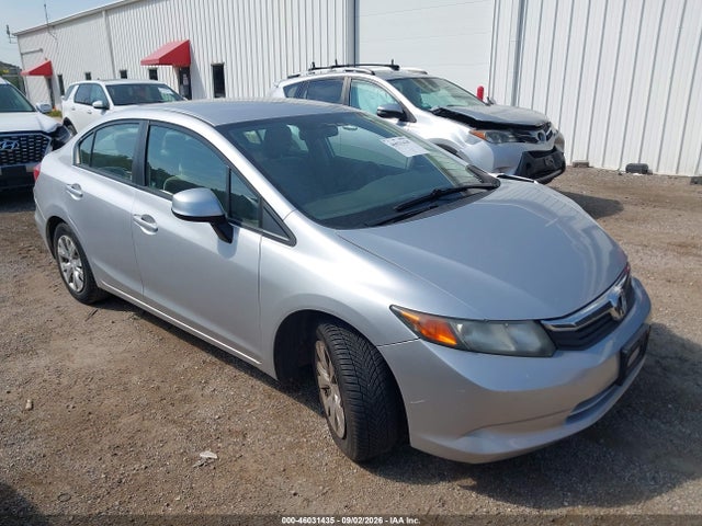 2012 Honda Civic Lx მანქანა იყიდება აუქციონზე, vin: 19XFB2F52CE049280, აუქციონის ნომერი: 46031435