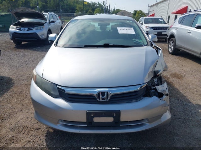 2012 Honda Civic Lx მანქანა იყიდება აუქციონზე, vin: 19XFB2F52CE049280, აუქციონის ნომერი: 46031435
