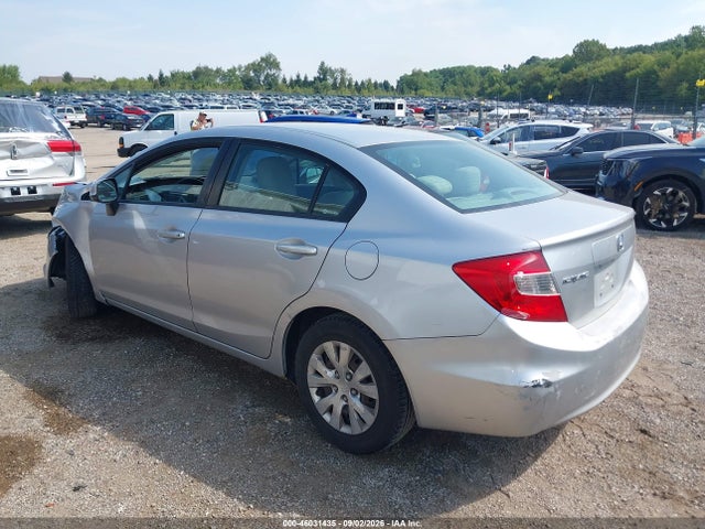 2012 Honda Civic Lx მანქანა იყიდება აუქციონზე, vin: 19XFB2F52CE049280, აუქციონის ნომერი: 46031435