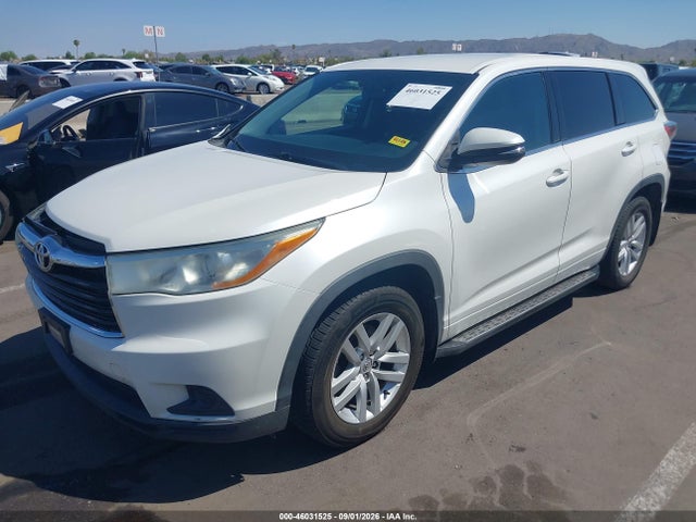 Aukcja sprzedaży 2014 Toyota Highlander Le V6, vin: 5TDBKRFH6ES037840, numer aukcji: 46031525