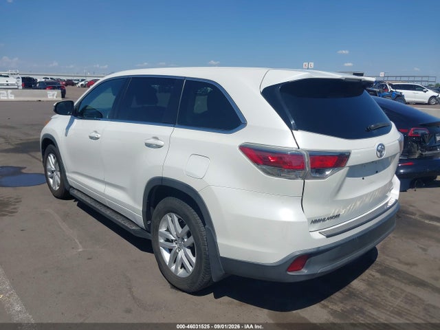 Aukcja sprzedaży 2014 Toyota Highlander Le V6, vin: 5TDBKRFH6ES037840, numer aukcji: 46031525