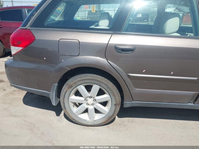 Продаж на аукціоні авто 2009 Subaru Outback 2.5i, vin: 4S4BP61C596337639, номер лоту: 46031559