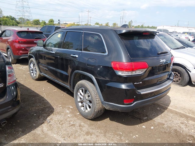 Продажа на аукционе авто 2015 Jeep Grand Cherokee Limited, vin: 1C4RJFBG1FC951090, номер лота: 46031646